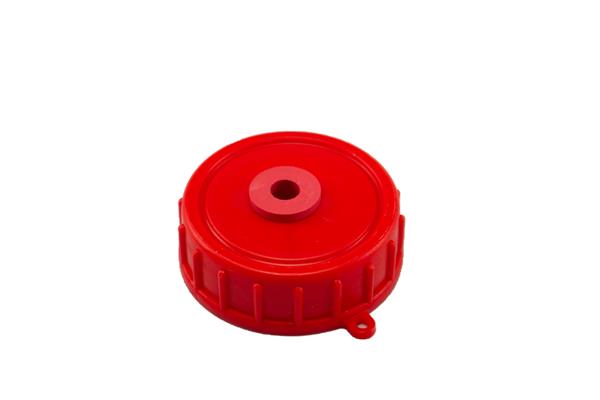 Extra lock / kapsel med hul og tyl till 25 liters vinballon (varenummer 3042 och 3043)