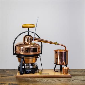 Destillasjonsapparat med el-kokeplate, 1,25 l