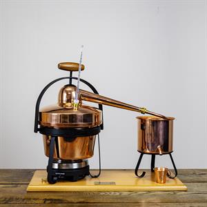 Destillasjonsapparat ned el-kokeplate, 2,75 l