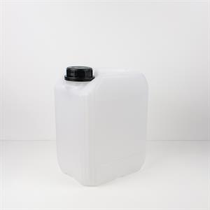 Plastdunk 5 liter – fryssäker och stapelbar livsmedelsgodkänd HDPE-dunk med svart kork