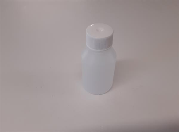 Provflaska / Liten opbevaringsflaske med tätsluttande lock, 50 ml