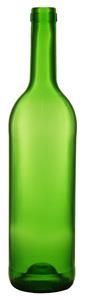 Rötvinsflaska, grön. 0,75 l